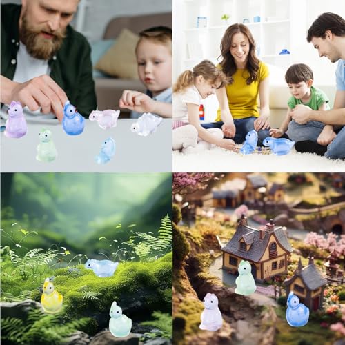 80 Pcs Mini Resin Dinosaur Variety Tiny Animals Figures Miniature Little Small Dinosaurs Figurines Bulk for Micro Fairy Garden Landscape Accessories Hide Crafts Decor (Dinosaur-80p)