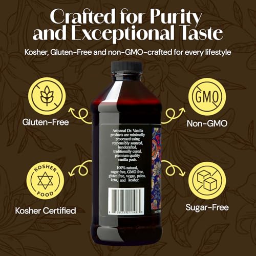 Natural Madagascar Bourbon Vanilla Extract (Natural / 16 Fl Oz (Pack of 1))