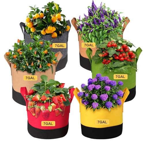 Grow Bags 7 Gallon (6 Count)