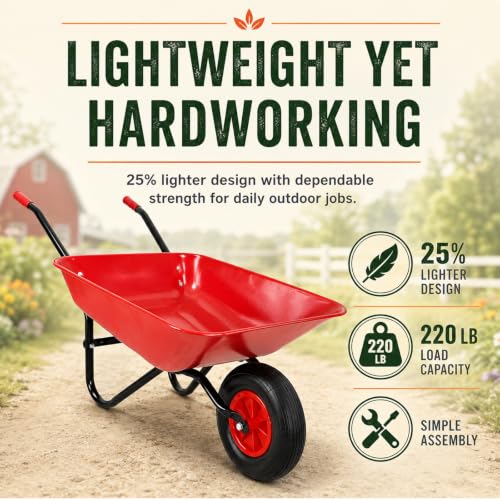 Wheel Wheelbarrow (Red)