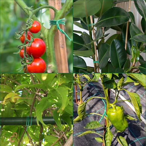 120 Feet Green Soft Twist Tie Tomato Plant Tie