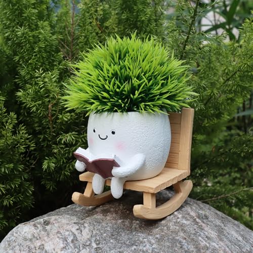 Funny Head Planters Face Pots