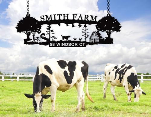 Custom Ranch Signs (Black036)