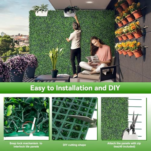 Artificial Boxwood Roll (Boxwood / 48x160IN)
