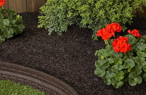 Premium Shredded Rubber Mulch for Gardens