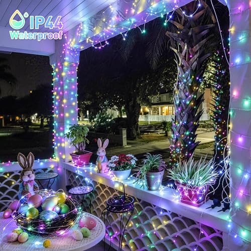 2 Pack Solar Fairy Lights (Pastel / 2 Packs)