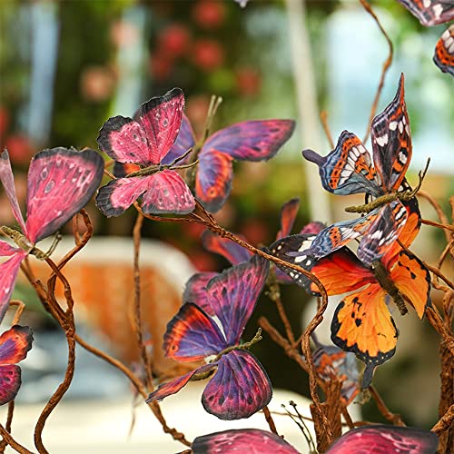 Artificial Butterfly (Purple Butterfly-5-pcs)