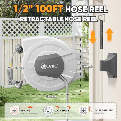 Retractable Garden Hose Reel