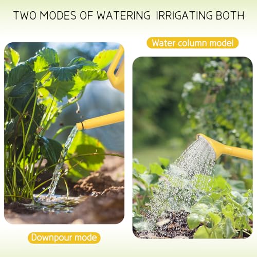 2.8L Watering Can for Indoor Plants (Yellow / 0.62 Gallon)