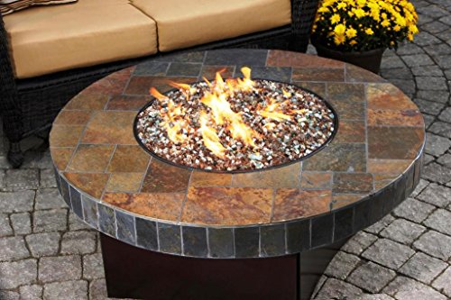 Stainless Steel 24" Round Flat Fire Pit Burner Pan