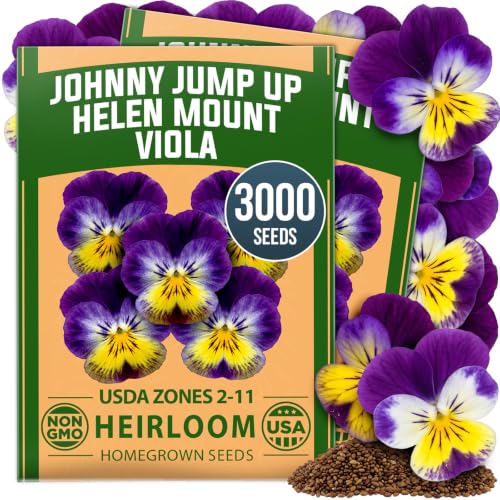 Johnny Jump Up Helen Mount Viola Seeds