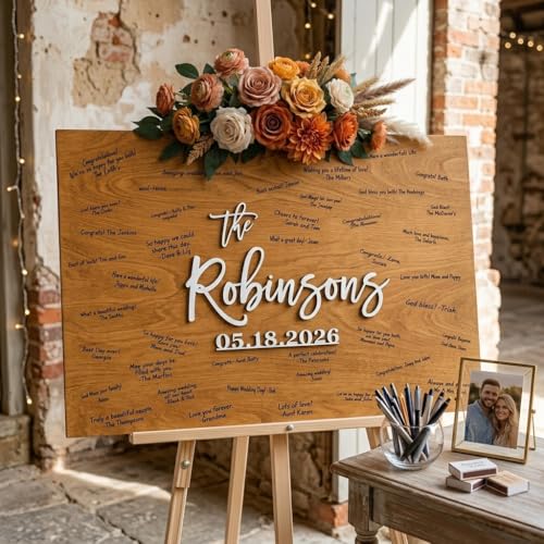 Wedding Guestbook Sign For Couple