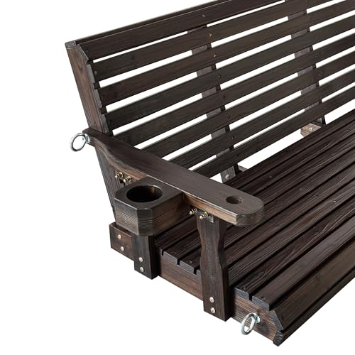 Wooden Porch Swing (Rustic / 5 FT Extra Large)