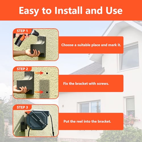 Retractable Garden Hose Reel