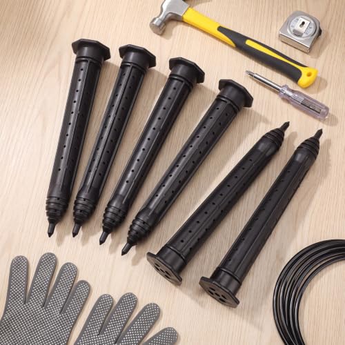 6 Pack Garden Watering Stake Deep Root Irrigation Spike (12 Inch)
