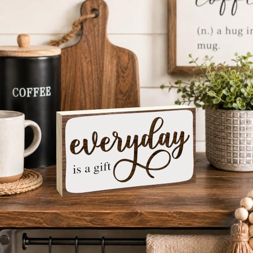 3x5 Inspirational Wooden Block Sign (Gift-2)