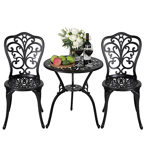 3 Piece Bistro Set Outdoor