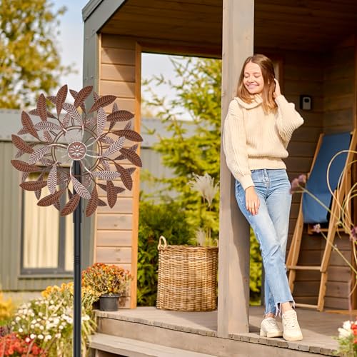 360° Wind Spinners Outdoor (Rust Color)