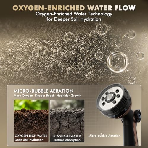 Garden Hose Nozzle Heavy Duty (Brown / Normal)