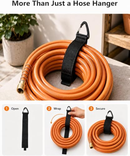Hose Hanger Wall Mount (2‑Pack)