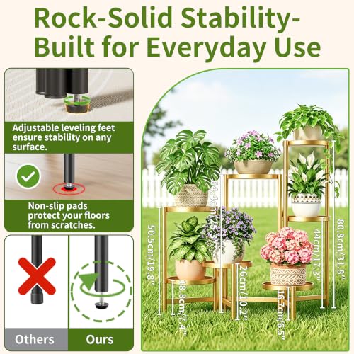 Stand Plants Gold (GoldDisk / 7-tiers)