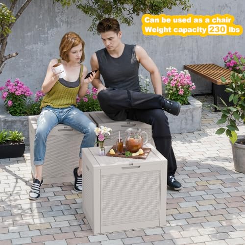 37 Gallon Outdoor Deck Box