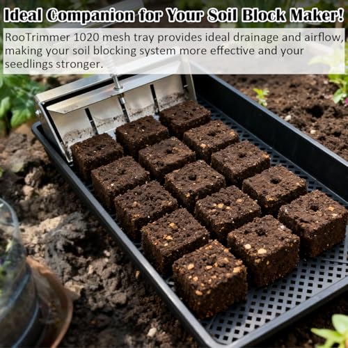 10 Pack 1020 Mesh Trays (20L x 10W x 2.3 H)