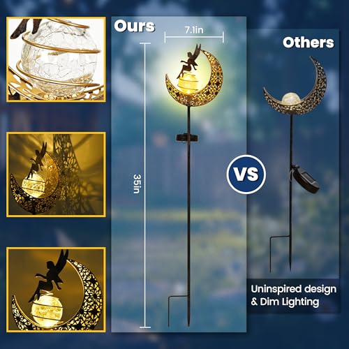 Solar Fairy Lights Outdoor Waterproof (2 Count)