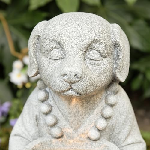 Water Fountain Outdoor (Concrete Dog / 22"H)