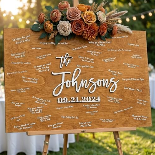 Wedding Guestbook Sign For Couple