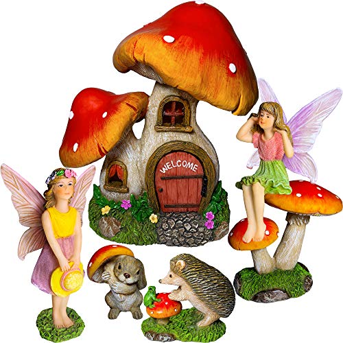 Fairy Garden Figurines (6 Count)