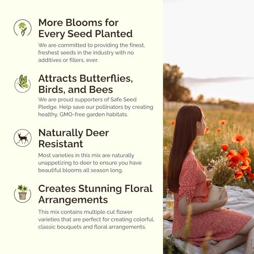 California Wildflower Mixed Seeds for Planting