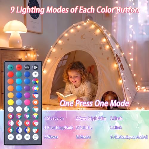 Fairy Lights Battery & USB Operated (Green Wire / 2 Pack 60LED/40FT)