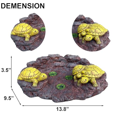 Turtle Downspout Splash Block (Tortoise-soil-big)