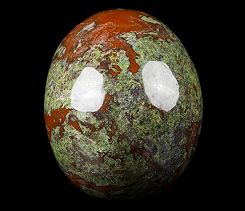 5.0" Dragon Blood Jasper Crystal Skull (Dragon Blood Jasper)