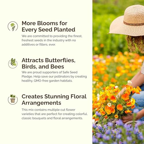 North Dakota Wildflower Mixed Seeds for Planting