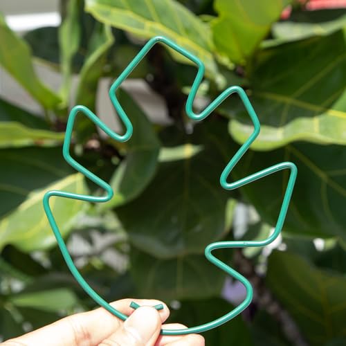 Green Monstera Plant Stem Support (Green / 5.5IN*4.7IN)
