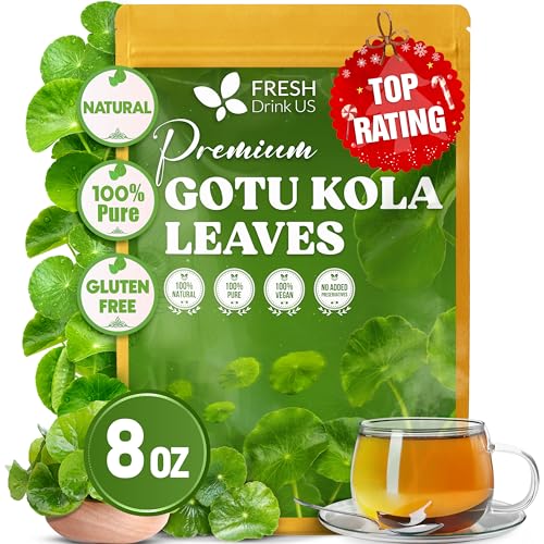 8oz Dried Gotu Kola Leaves (1 Count)