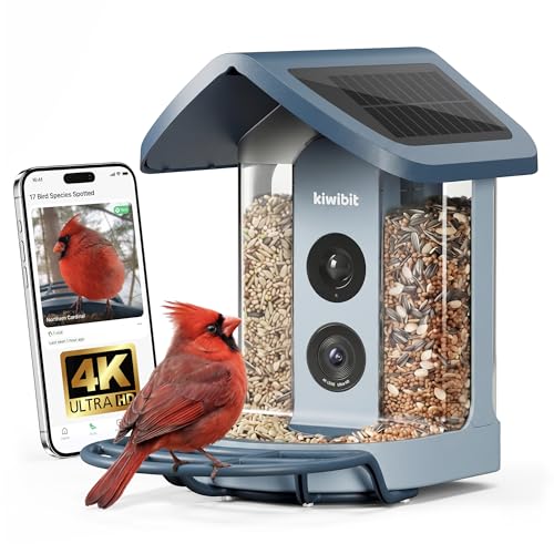 Solar Smart Bird Feeder with Camera