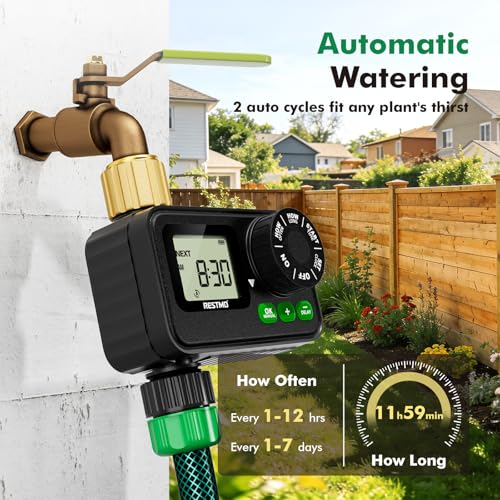 Sprinkler Timer for Outdoor Hose Faucet (1 Zone / 1 Pack)