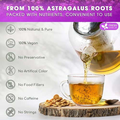 Premium 55 Bags Astragalus Root Tea (55 TEA BAGS)