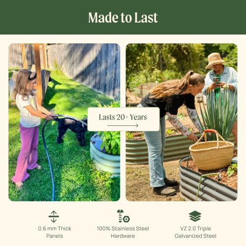 32" Extra Tall Raised Garden Bed Kits