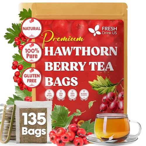 Premium Hawthorn Berry Tea (135 Tea Bags)
