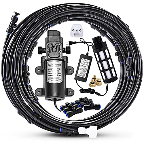 Outdoor Misting Cooling System with Pump Kit