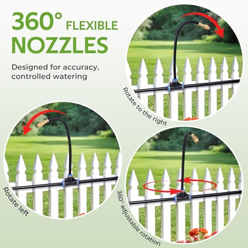 100FT Misting Irrigation Kit