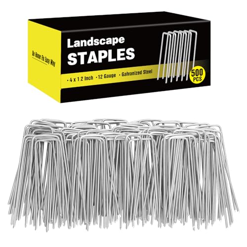 500 Pack Landscape Staples 4 Inch (4 Inch)