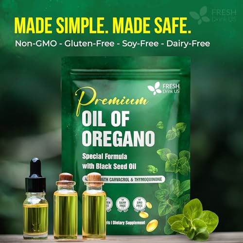Oregano Black Seed Oil Softgels (330 Count)