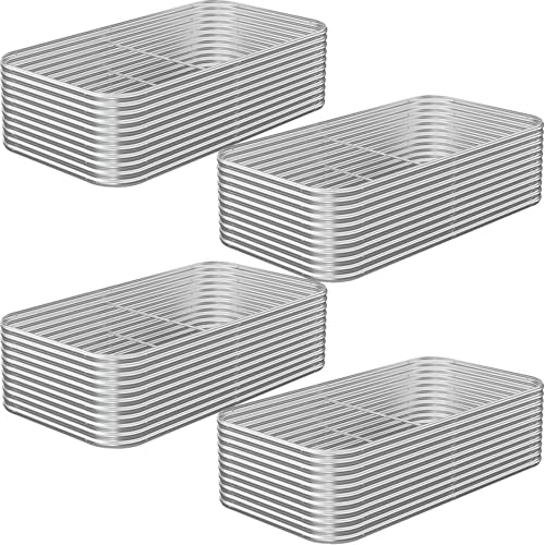 4 Pack Tall Corrugated Galvanized Steel Raised Garden Bed Outdoor (Silver / 8x4FT)