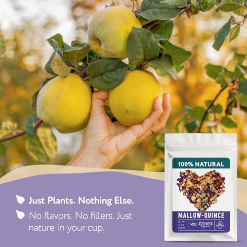 Blue Mallow and Quince Herbal Tea 4oz (4 oz)