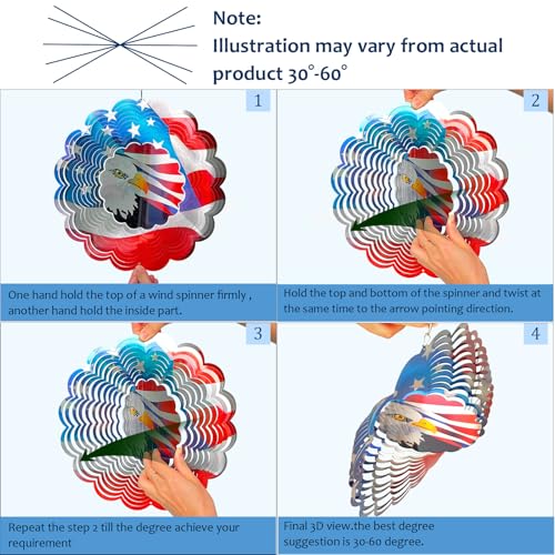 Eagle Wind Spinner
